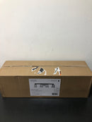 Home decorators collection 4000204-05 Westbrook 4-Light Matte Black Modern Bathroom Vanity Light with Chrome Accents