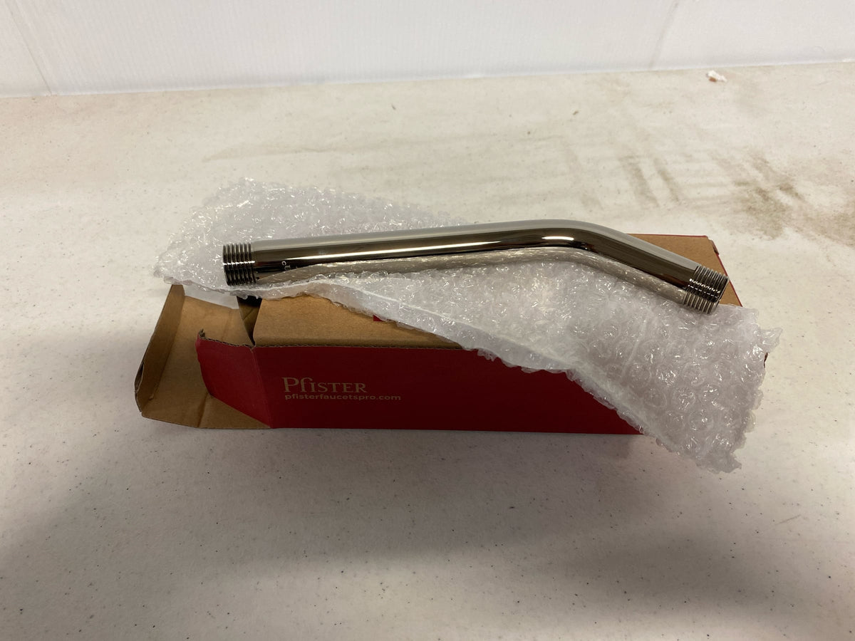 Pfister USC-02SHWD Universal 9" Curved Shower Arm - Polished Nickel