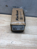 Kwikset 400P-26S Polo Single Cylinder Keyed Entry Lever Set with Round Rose and SmartKey - Polished Chrome