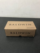 Baldwin PVCONCSR150 Contemporary Privacy Door Knob with Square Rose - Satin Nickel