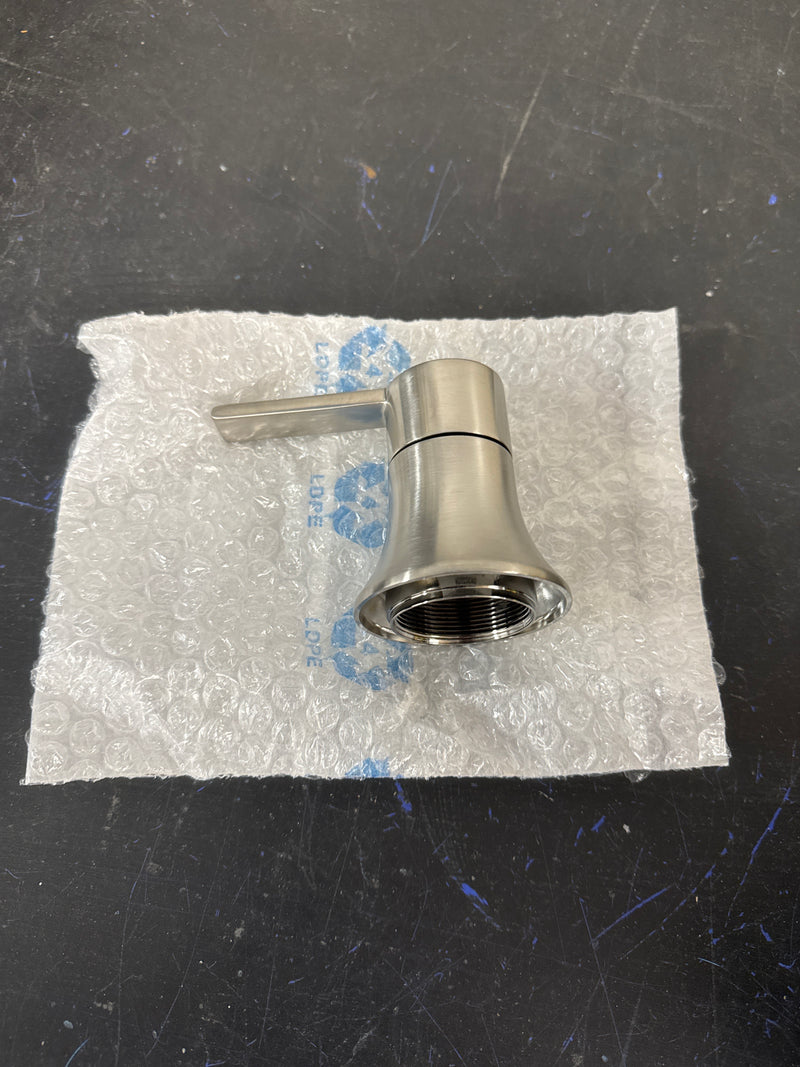 Signature Hardware SHLZTVLEVZBN Lentz Handle Only - Less Trim Plate - Brushed Nickel