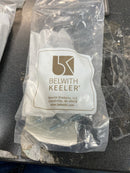 Belwith Keeler B055550-OBH Studio 3" Center to Center Solid Brass Square Cabinet Handle / Drawer Pull - Oil-Rubbed Bronze Highlighted