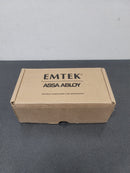 Emtek 5050ROUUS19 Round Knobset Non-Turning Two-Sided Dummy Door Knob Set with Square Rose - Flat Black