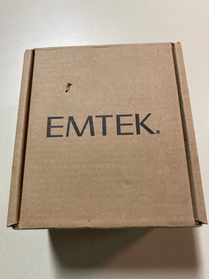 Emtek 5122ROUUS26 Round Knobset Single Cylinder Keyed Entry Door Knob Set with Square Rose - Polished Chrome