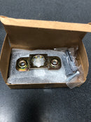 Baldwin 4863190 3" x 1-1/2" Illuminated Rectangular Door Bell from the Estate Collection - Satin Black