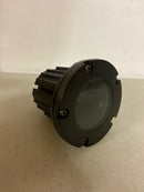 Elegant Lighting W121-DB Single Aera 6" Wide 12V In-Ground Well Light - Dark Bronze