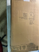 The Great Outdoors 73352-757 Cardigan 2 Light 21" Tall Outdoor Wall Sconce with Clear Glass Shade - Sand Coal Black / Olden Brass