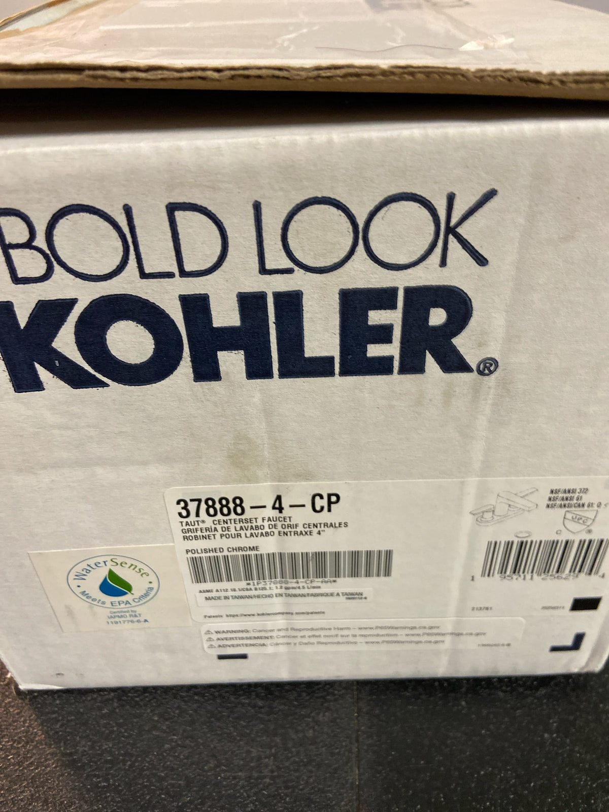 Kohler K-37888-4-CP Taut 1.2 GPM Mini-Widespread Bathroom Faucet - Polished Chrome