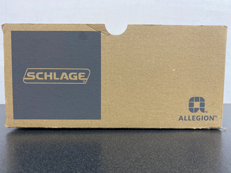 Schlage ALX80PSAT626 ALX Series Grade 2 Storeroom Saturn Lever Lock with C Keyway with 2-3/4" Backset - Satin Chrome