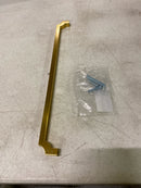 Belwith Keeler B076646-BGB Monarch 12" Center to Center Regal Glam Bridge Large Cabinet Handle / Drawer Pull - Brushed Golden Brass