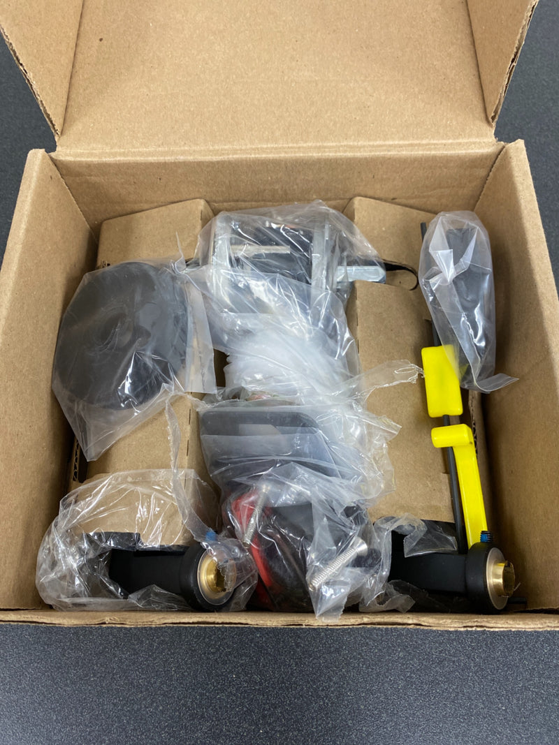 Emtek C510TRUS19 Tribeca Passage Door Lever Set from the SELECT Brass Collection with CF Mechanism - Flat Black