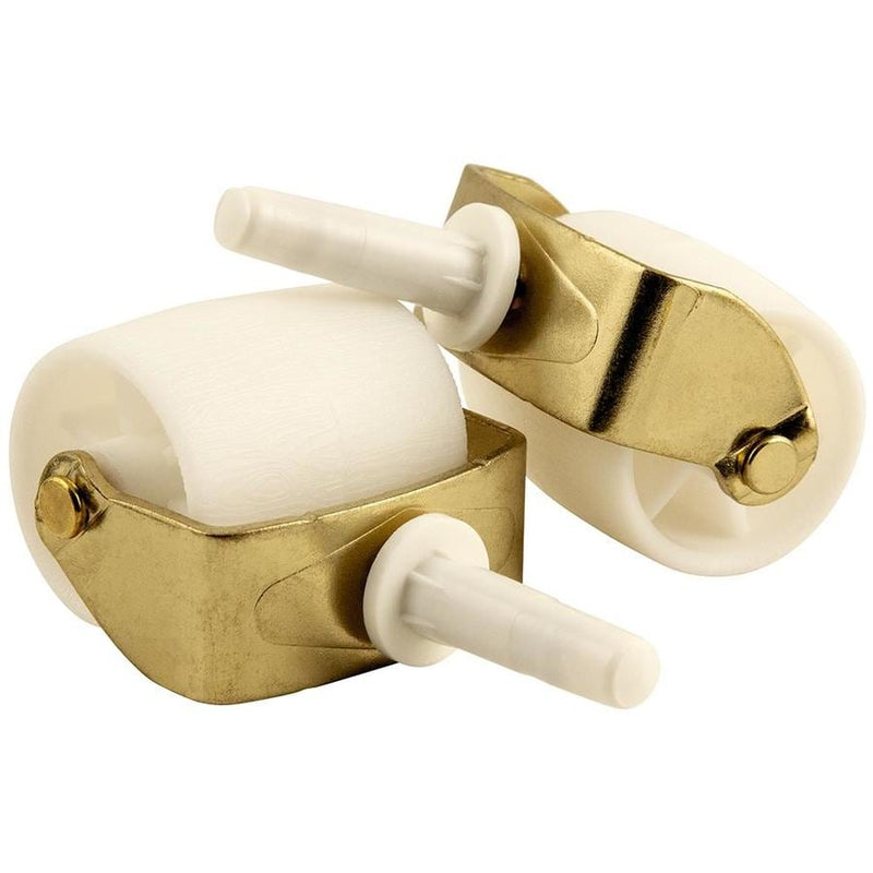 TITAN Bed Casters 2 pack of 2-1/4-in Plastic Swivel Caster