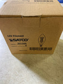 Satco Lighting S21264 4 Watt Vintage Edison Dimmable B11 Candelabra (E12) LED Bulb - 350 Lumens , 2700K , and 90CRI - Clear