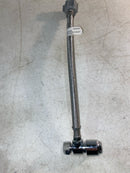 SharkBite Max 12 In. Stainless Steel Braided Toilet Connector with Angle Stop Valve, 1/2 Inch PTC x 7/8 Inch Ballcock, PEX Pipe, Copper, CPVC, PE-RT, HDPE, UR24656