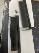 Baldwin 0014102 Package Sized Spring Tension Brass Letter Box Plate with Hinged Interior Cover - Oil Rubbed Bronze