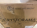 Crystorama Lighting Group KEE-A3008-VG Keenan 8 Light 28" Wide Abstract Chandelier - Vibrant Gold