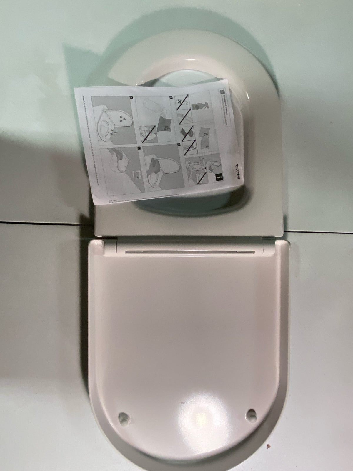 Duravit ME by Starck Elongated Closed-Front Toilet Seat with Soft Close