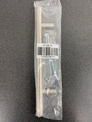 Pride industrial p108sn 8" bar cabinet pull with 5" center to center satin nickel finish