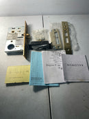 Baldwin 6321003R Right Handed Residential Entrance, Emergency Egress Mortise Lock with 2-1/2" Backset - Polished Brass