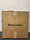 Rev-A-Shelf 6901-24-15-52 RAS Polymer 24" Diameter Replacement Pie Cut Lazy Susan Shelf - Shelf ONLY - Almond