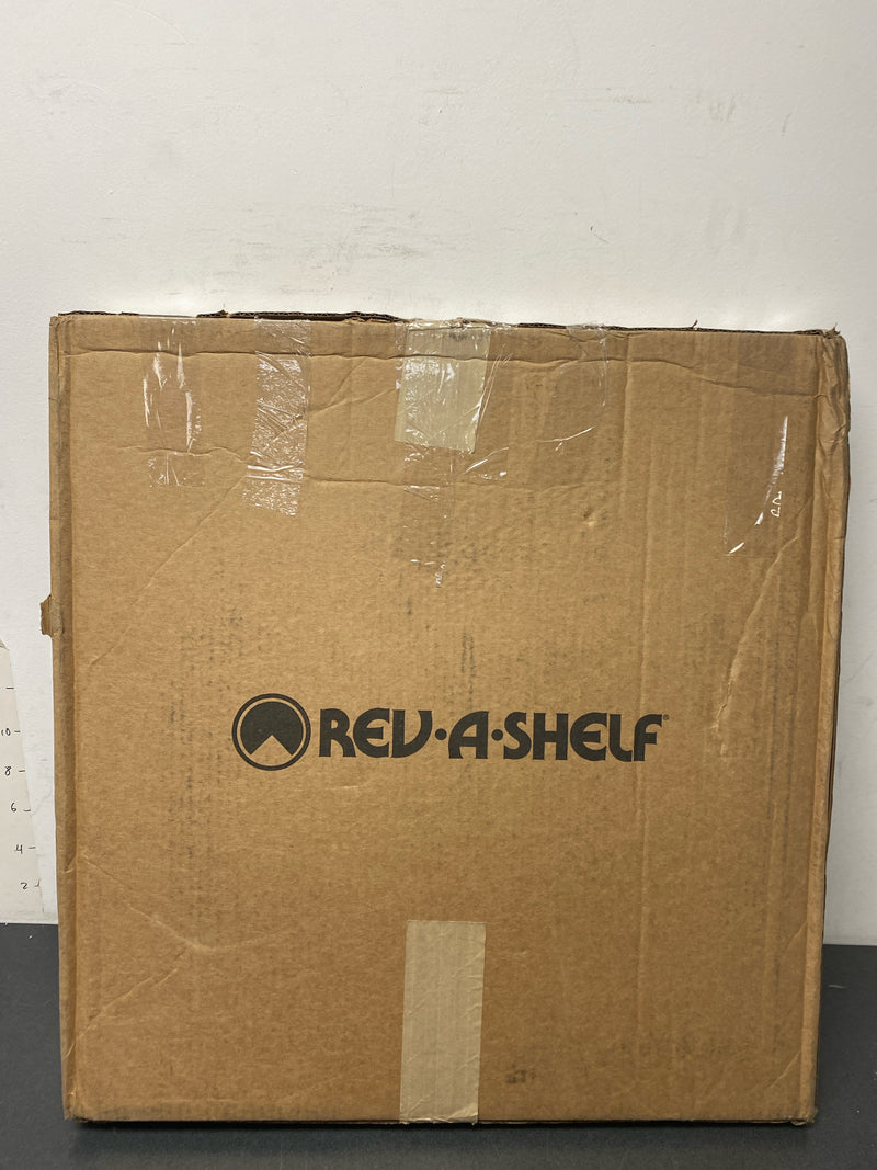 Rev-A-Shelf 6901-24-15-52 RAS Polymer 24" Diameter Replacement Pie Cut Lazy Susan Shelf - Shelf ONLY - Almond