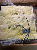 Vaxcel Lighting OF37211BBZ Mission 2 Light Flush Mount Outdoor Ceiling Fixture with Cream Frosted Glass Shade - 11.5 Inches Wide - Burnished Bronze