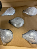 Artika PDT-5GL-RN Glitzer 30-Watt 5 Light Chrome Modern Integrated LED Pendant Light Fixture for Dining Room or Kitchen