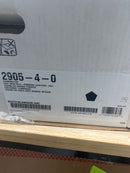 Kohler K-2905-4-0 Farmington 19-1/4" Oval Cast Iron Drop In Bathroom Sink with Overflow and 3 Faucet Holes at 4" Centers - White