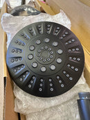 Bwe B-9H-7805-B Single Handle 5-Spray Wall Mount Handheld Shower Head Shower Faucet 1.8 GPM with Adjustable Heads in. Matte Black