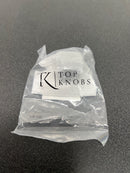 Top Knobs TK32AG Sanctuary 1 Inch Square Cabinet Knob - Ash Gray