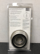 Kohler K-11352-SN Solid Durable Disposal Flange and Stopper for Standard Garbage Disposals - Polished Nickel