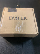 Emtek 510TRUS14RH Tribeca Passage Door Lever Right Hand Set from the SELECT Brass Collection - Polished Nickel Wilshire Rosette L-Square Stem