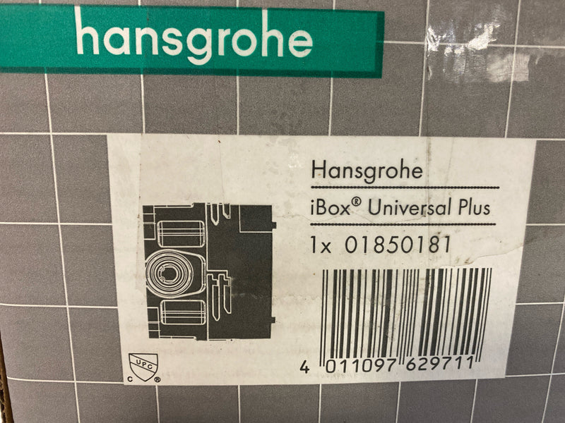 Hansgrohe 3/4 in. iBox Universal Plus Rough with Service Stop