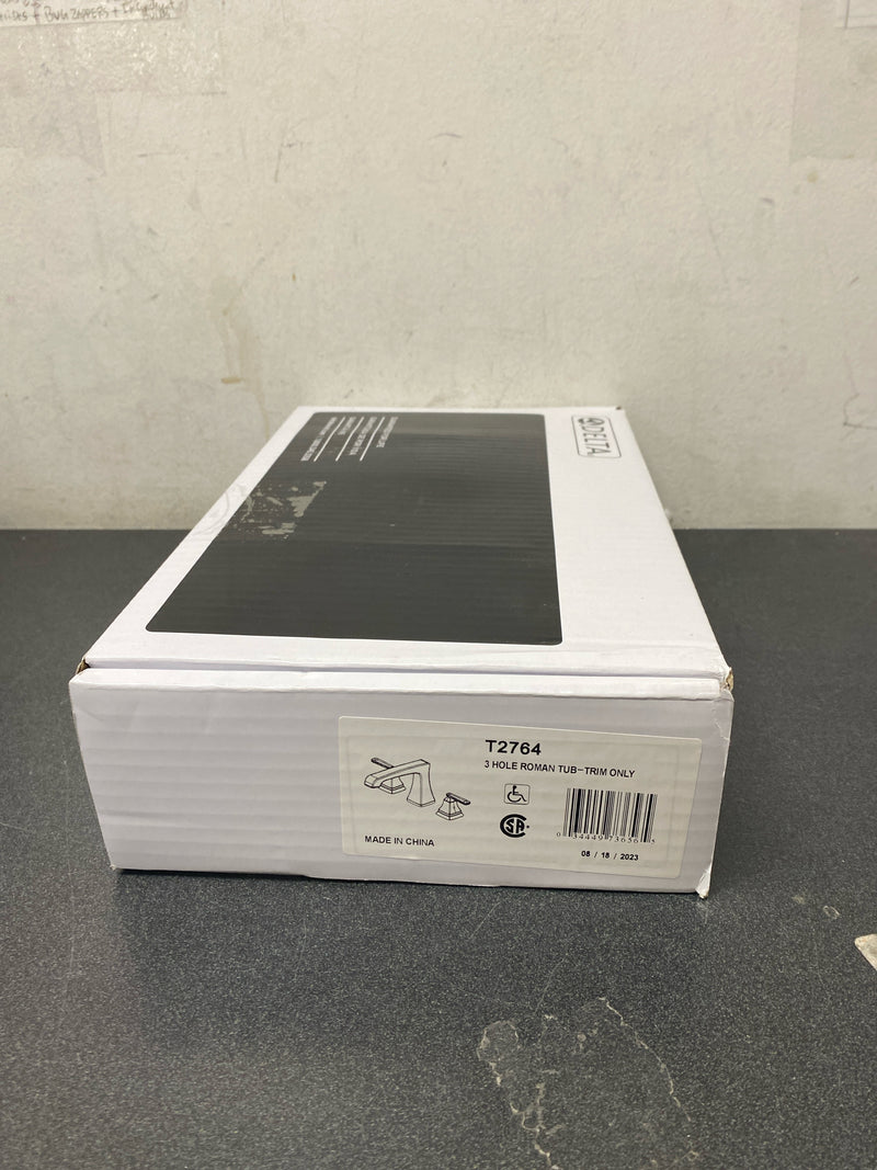 Delta Faucet Ashlyn 2-Handle Widespread Roman Tub Faucet - Chrome T2764 (Valve Not Included)