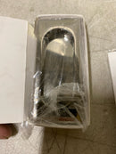 Emtek 2201TWB 4 Inch High Solid Brass Rectangular Flush Pull for Sliding Doors - Tumbled White Bronze