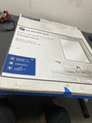 Glacier Bay 22.2" X 27.7" Framed Mirror Brushed Nickel - Free Shipping