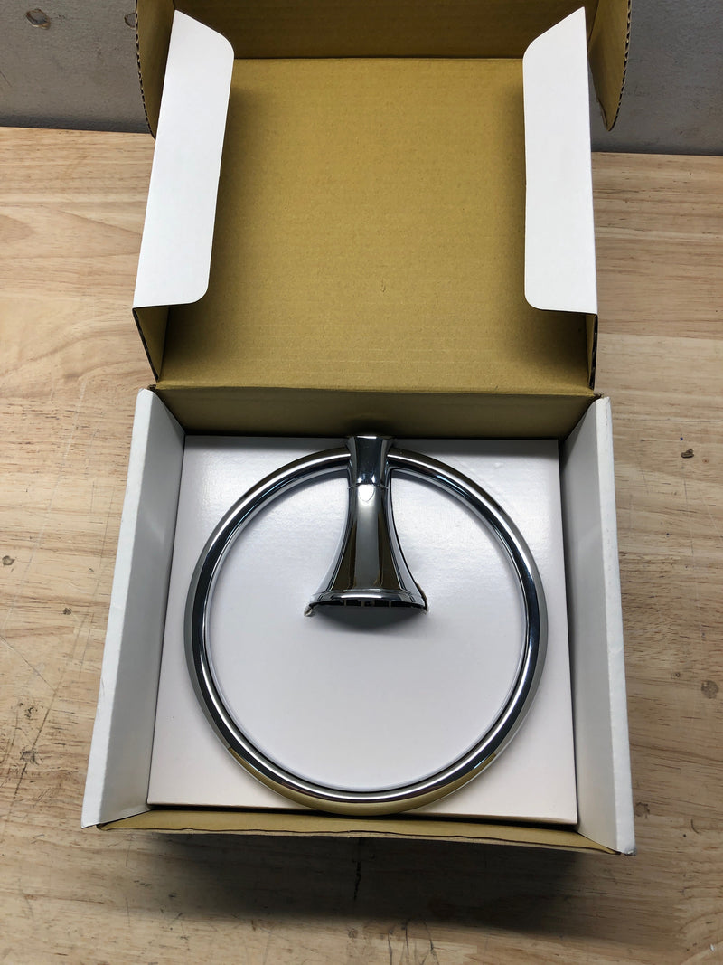 Kohler K-13435-CP Modern Durable Towel Ring from Coralais Collection - Polished Chrome