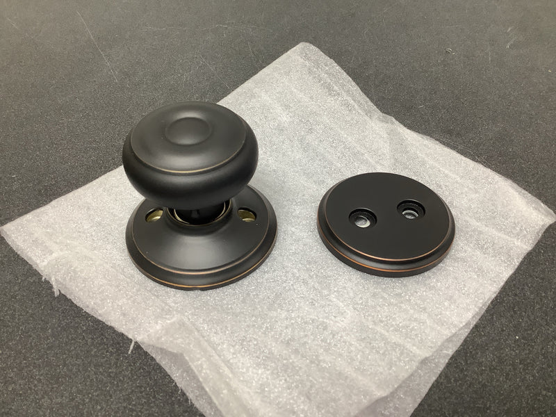 Schlage F94GEO716 Georgian One-Sided Dummy Interior Pack - Exterior Handleset Sold Separately - Aged Bronze