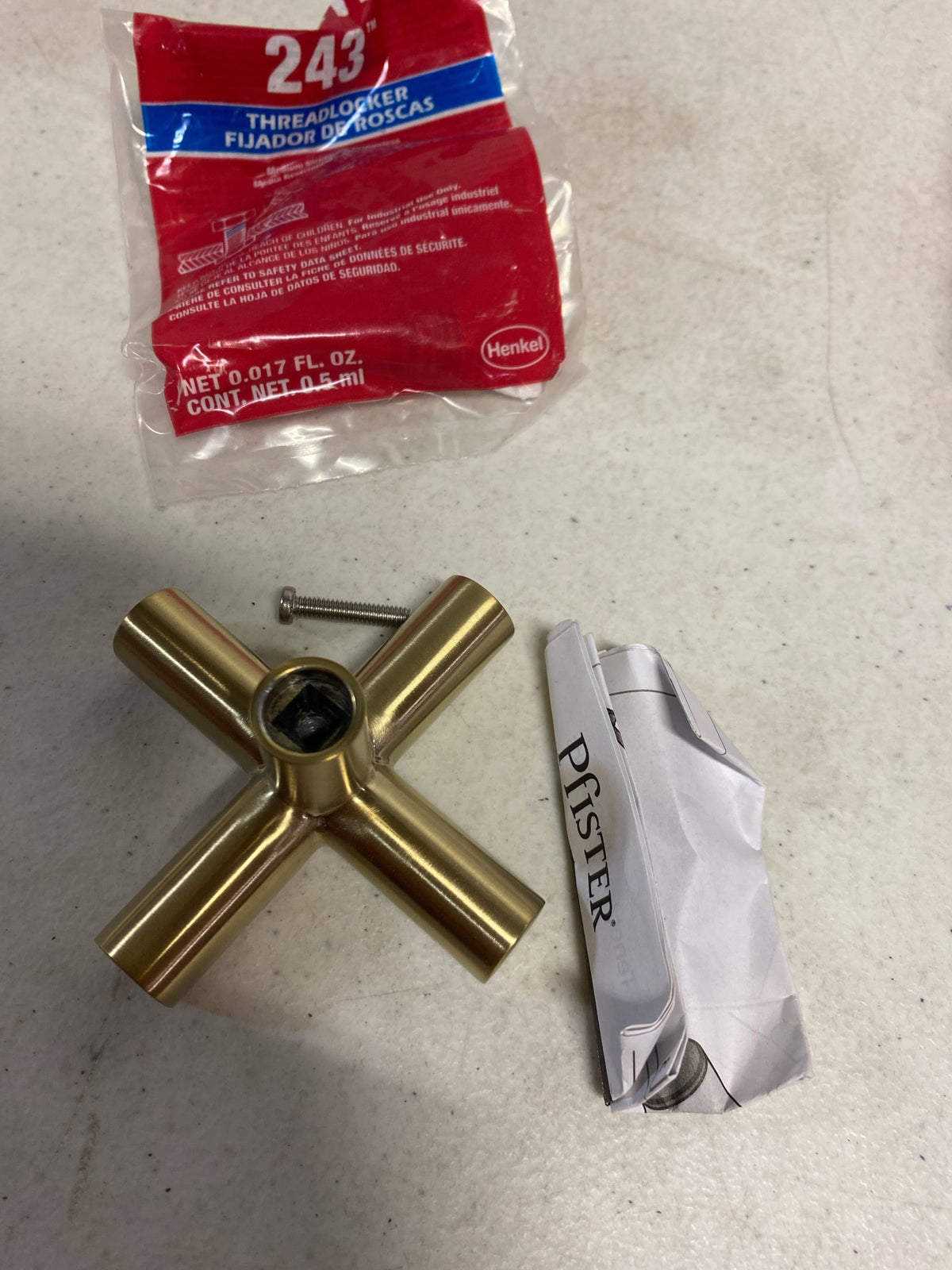 Pfister HHL-089TNT Tenet Single Shower Cross Handle