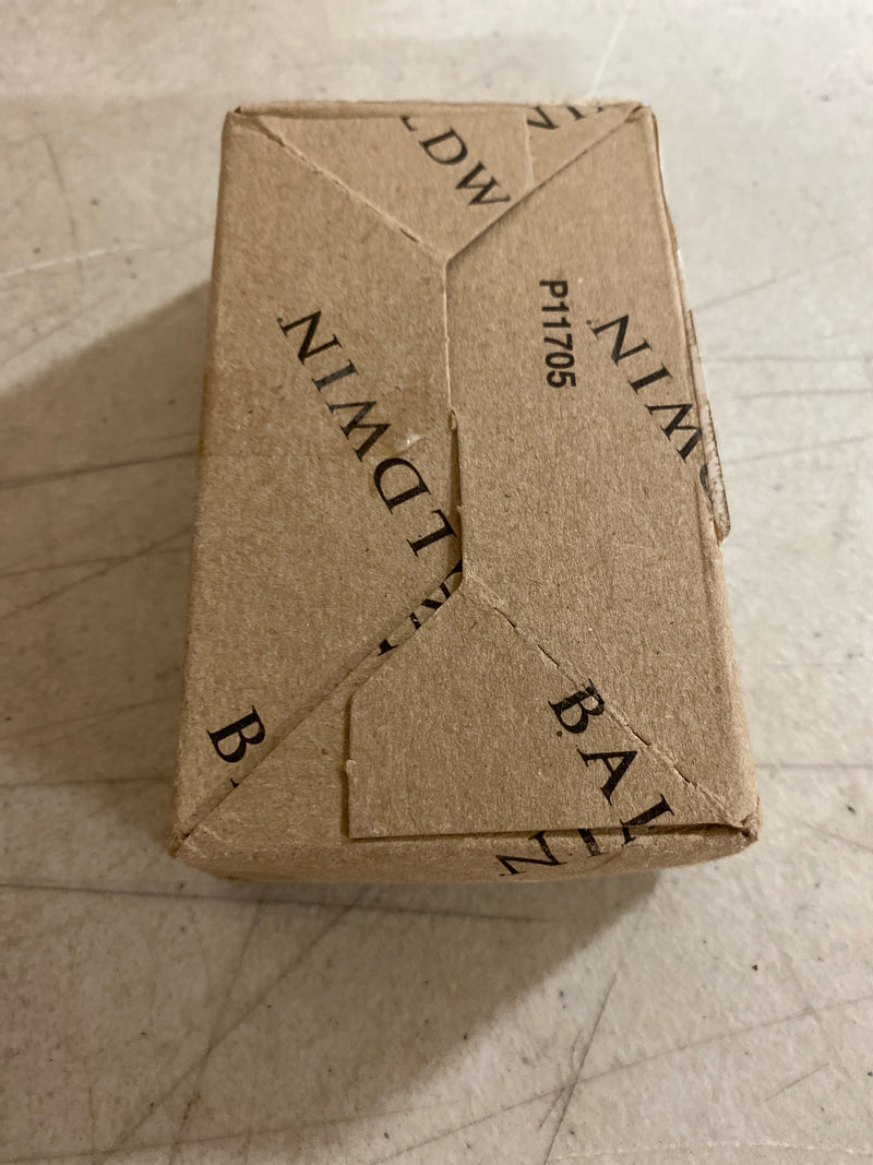 Baldwin 5510044 Passage Door Knob Latch for 2-3/8" Backset - Satin Brass