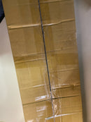 Signature Hardware 466790 60" x 27" Rectangle Brass Shower Rod - Chrome