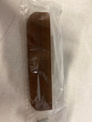 Manzoni MN6770-160-WNL Designer Wood 6-5/16" Center to Center Angled Flush Modern Finger Cabinet Pull - Walnut