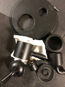 Delta T27833-BL Kayra 17 Series Pressure Balanced Valve Trim with Integrated Volume Control and 3 Function Diverter for Two Shower Applications - Less Rough-In - Matte Black