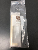 Belwith Keeler B077990BGB Coventry 6-5/16" Center to Center Sleek Square Cabinet Handle / Drawer Pull - Brushed Golden Brass