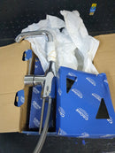 Grohe 2348600A Essence 1.2 GPM Single Hole Bathroom Faucet with SilkMove, QuickFix, EcoJoy Technology and Pop-Up Drain Assembly - Starlight Chrome