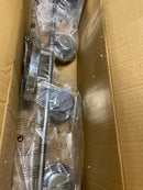 Volume Lighting 1164-3 Sharyn 4 Light 29" Wide Vanity Light with Frosted Glass Cylinder Shades