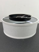 Progress Lighting P350135-143-30 Inspire Single Light 13" Wide Integrated LED Flush Mount Drum Ceiling Fixture - Graphite