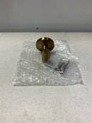 ICO Bath V70219 Volkano Glow Single Robe Hook - PVD Brushed Bronze