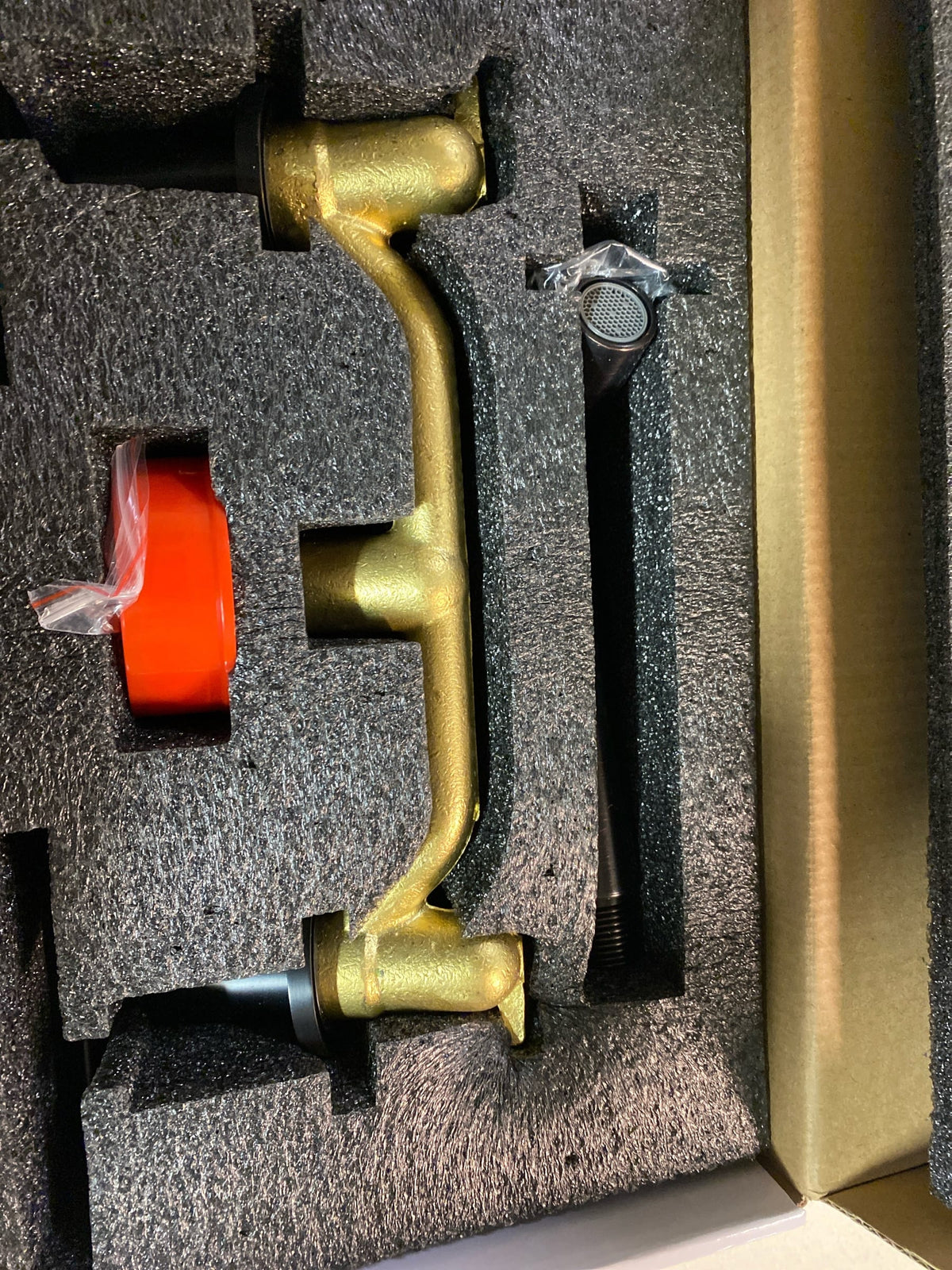 Miseno ML-NBF-W04ORB Kennedy 2.2 GPM Wall Mounted Widespread Bathroom Faucet - Oil Rubbed Bronze