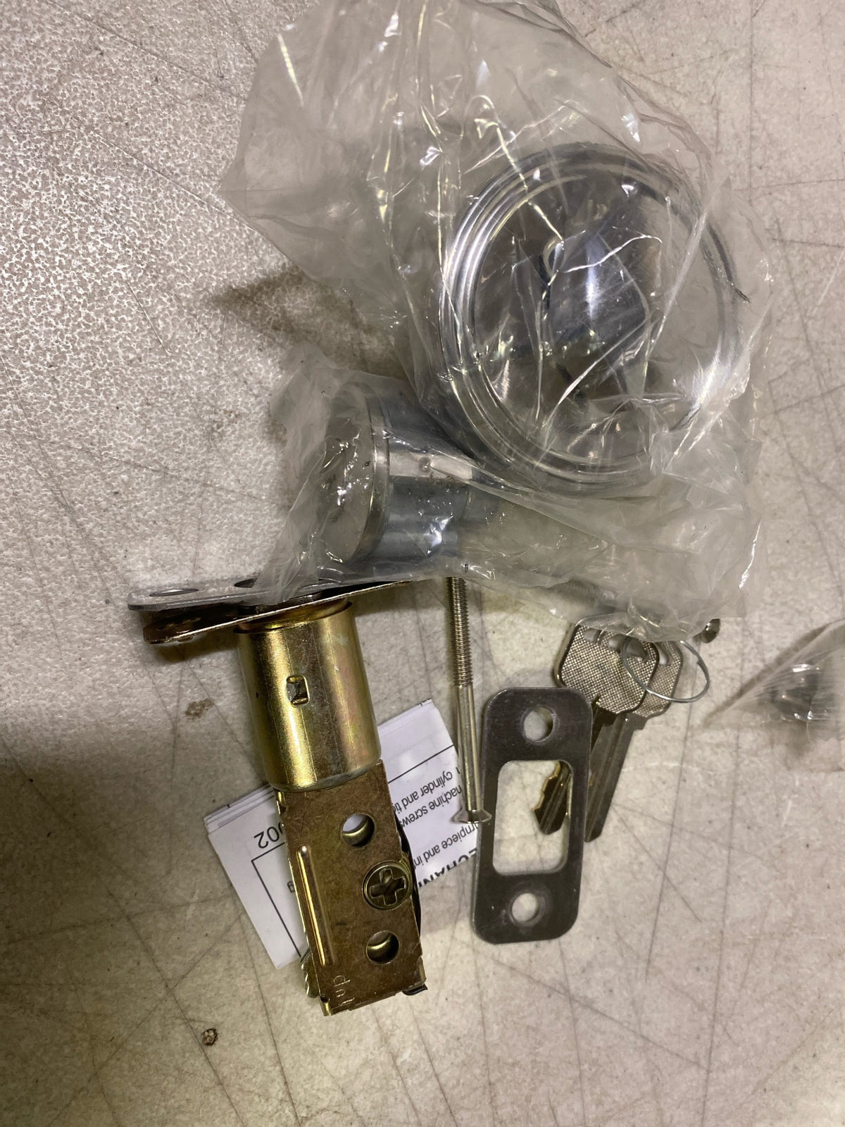 Miseno MLK1218CP Single Cylinder Keyed Entry Deadbolt - Chrome